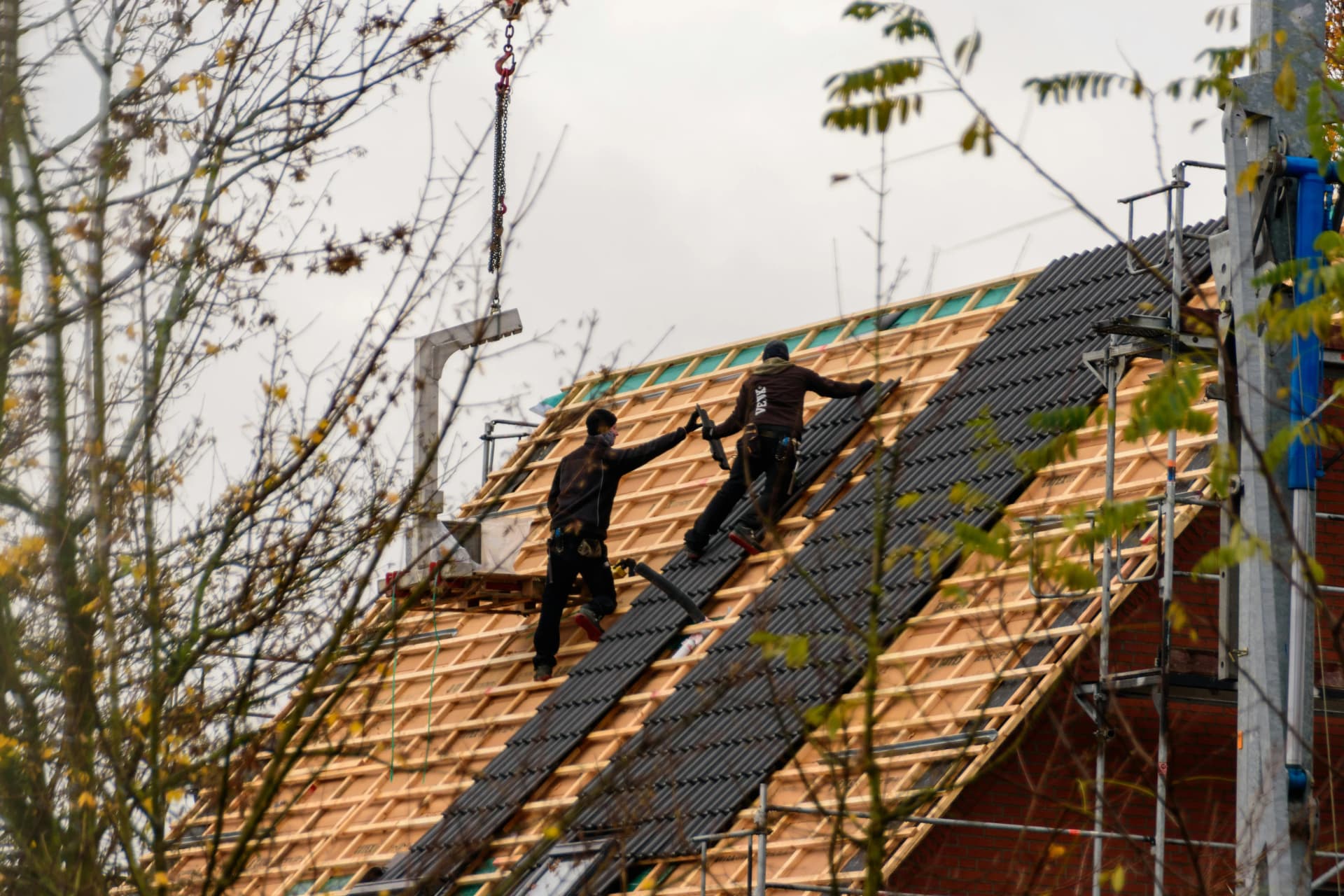 Industrial roof maintenance to help protect the building structure