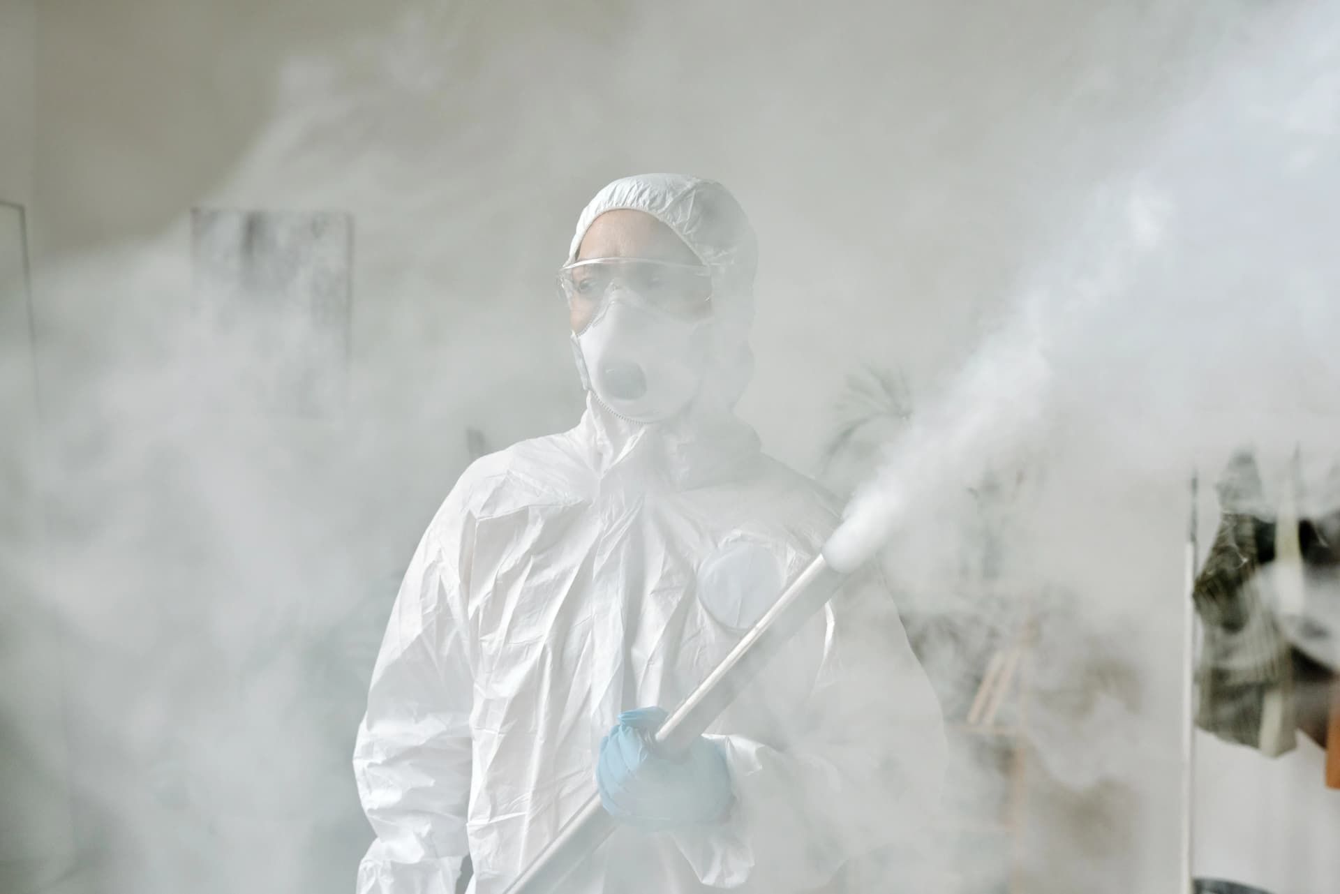 Experienced asbestos professionals equipped with specialist safety equipment
