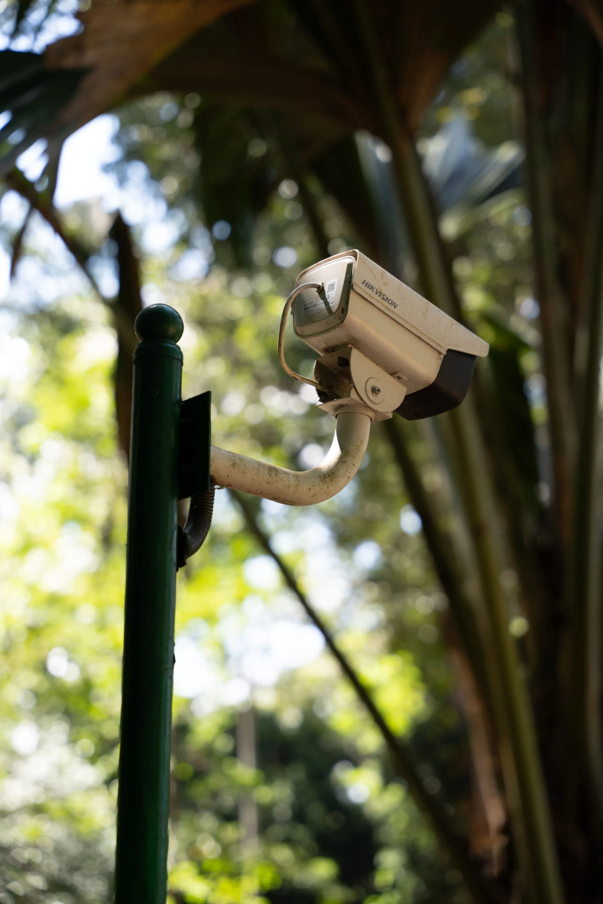 CCTV cameras monitoring the surrounding area