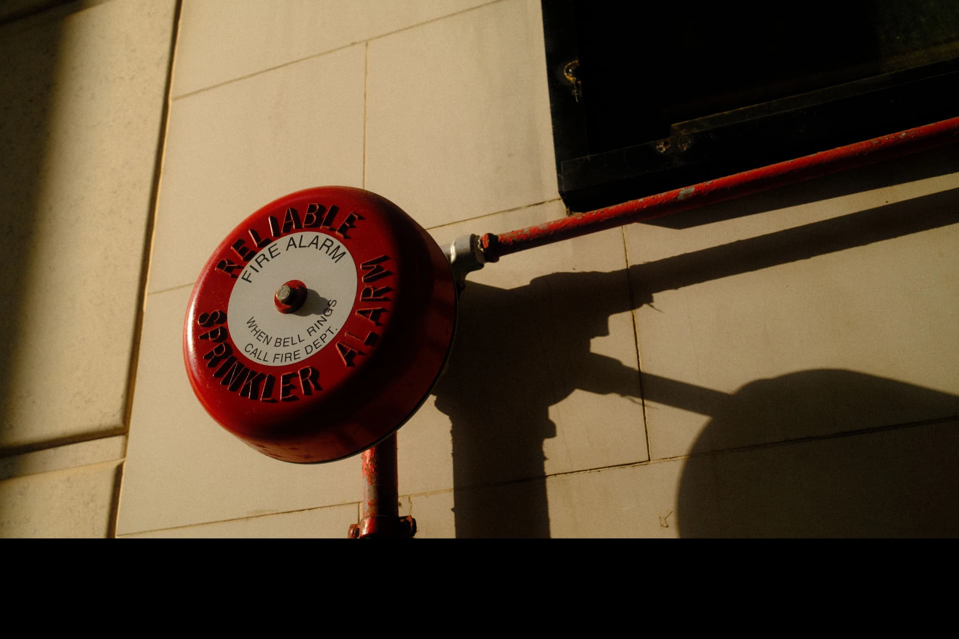 Fire alarm installed by Securak for fire protection.