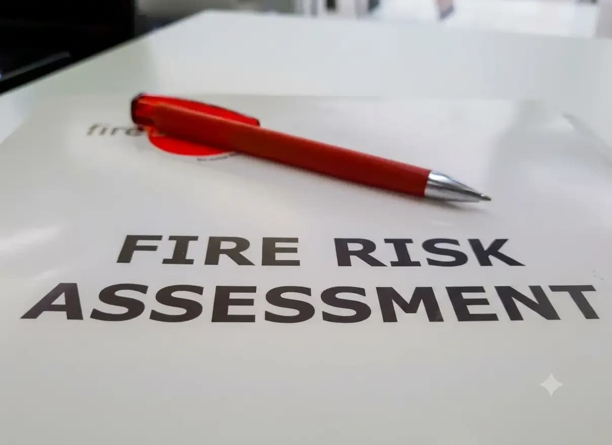 Fire risk assessment document for remedial works