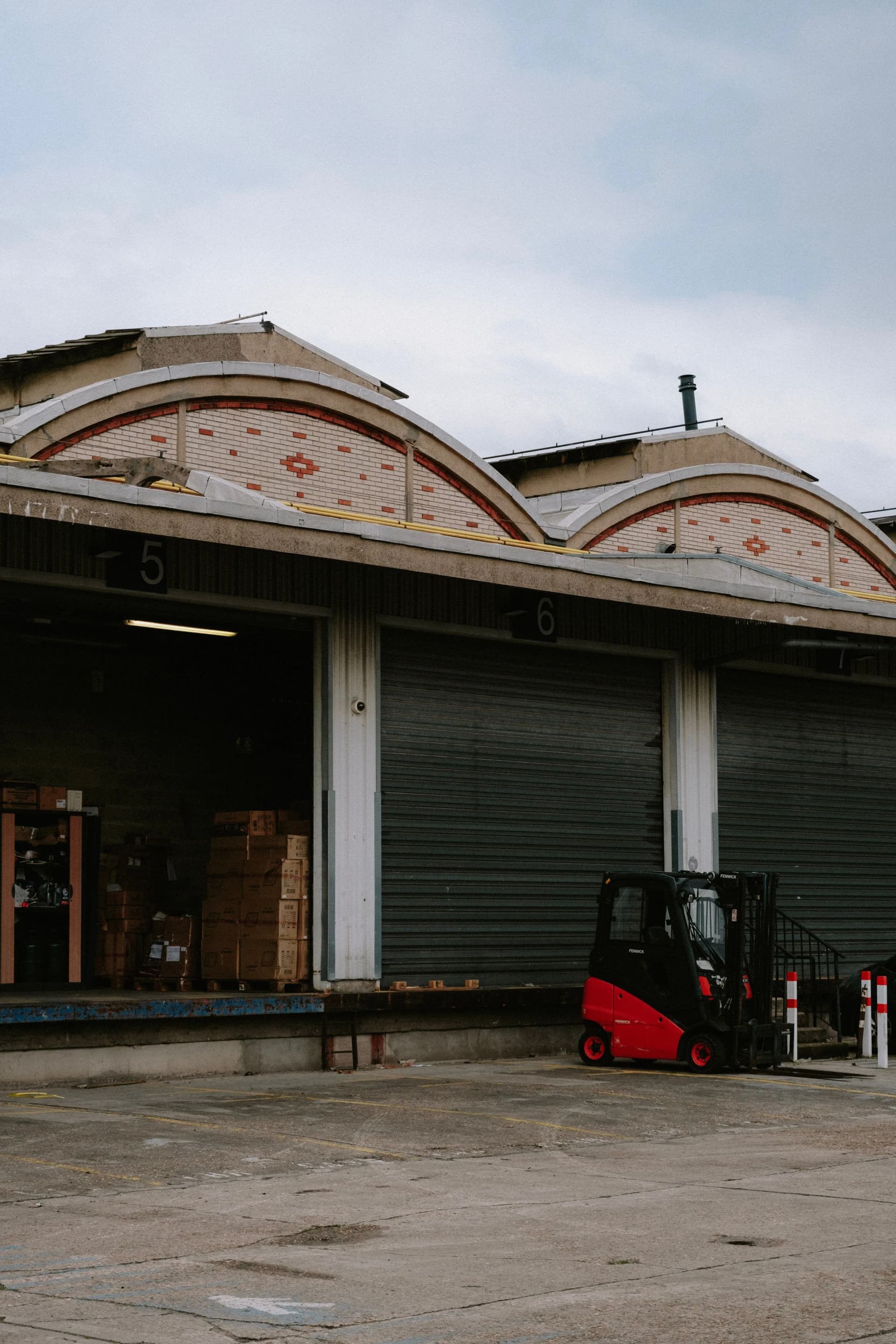 Warehouse included in a fire risk assessment for remedial works